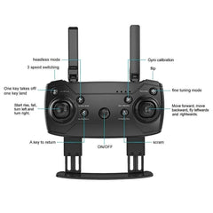 Wifi FPV Drone With 4K HD 120° Wide Angle Camera, 480P Live Video, 1000 mAh Long Flight Time, Auto Hover, Foldable RC Quadcopter for Adults