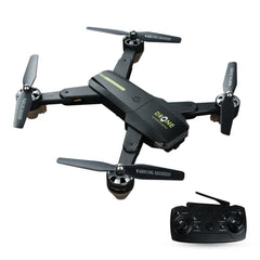 Wifi FPV Drone With 4K HD 120° Wide Angle Camera, 480P Live Video, 1000 mAh Long Flight Time, Auto Hover, Foldable RC Quadcopter for Adults
