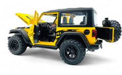 Jeep Wrangler Monster car 1:18 diecast scale model car - Big Size