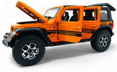 Jeep Wrangler Motorsports 1:24 diecast Scale Model car