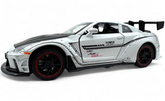 Nissan GT-R GTR R35 Schafer 1:18 diecast scale model miniature car - Big Size