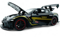 Nissan GT-R GTR R35 Schafer 1:18 diecast scale model miniature car - Big Size