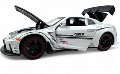 Nissan GT-R GTR R35 Schafer 1:18 diecast scale model miniature car - Big Size