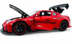 Nissan GT-R GTR R35 Schafer 1:18 diecast scale model miniature car - Big Size