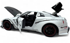Nissan GT-R GTR R35 Schafer 1:18 diecast scale model miniature car - Big Size