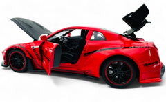 Nissan GT-R GTR R35 Schafer 1:18 diecast scale model miniature car - Big Size