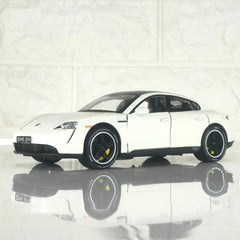 Porsche Taycan Turbo S 1:24 diecast scale model car