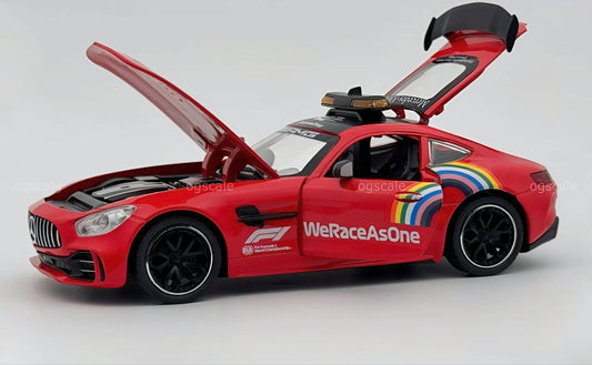 Mercedes-Benz AMG GT-R Safety Car formula 1 diecast scale model - Large size