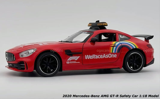 Mercedes-Benz AMG GT-R Safety Car formula 1 diecast scale model - Large size
