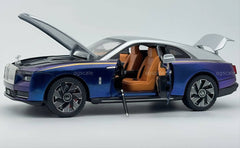 Rolls Royce Spectre diecast scale model car collectible - Large size