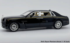 Rolls Royce Phantom VIII diecast scale miniature car - Large size