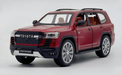Toyota LC300 GR Sport diecast scale model miniature car - Large size