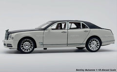 Bentley Mulsanne diecast Scale Model Car - Large size