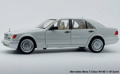 1997 Mercedes-Benz S-Class W140 diecast scale model car - Large size