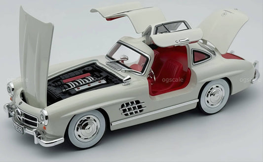 1954 Mercedes-Benz 300SL W198 diecast scale model car collectible - Large size