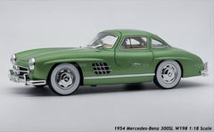1955 Mercedes-Benz 300SL diecast scale model miniature car - Large size