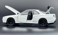 Nissan Skyline GT-R R34 Fast & Furious 1:24 diecast scale model car