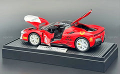 Ferrari SF90 Marlboro Race diecast scale model car miniature