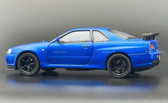 Nissan Skyline GT-R R34 Fast & Furious 1:24 diecast scale model car