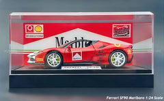 Ferrari SF90 Marlboro Race diecast scale model car miniature