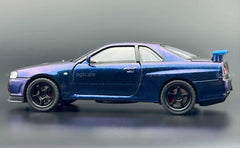Nissan Skyline GT-R R34 Fast & Furious 1:24 diecast scale model car