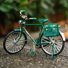 Classic Bicycle Metal Scale Model Diecast Miniature Collection with accessories