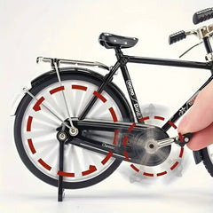 Classic Bicycle Metal Scale Model Diecast Miniature Collection with accessories