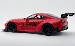 Toyota GR Supra LBWK 1:18 diecast scale model car collectible - Big Size