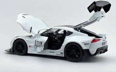 Toyota GR Supra LBWK 1:18 diecast scale model car collectible - Big Size