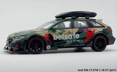 Audi RS6 C7 DTM 1:18 GT Spirit scale model car - Big Size