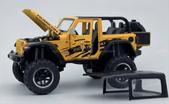 Jeep Wrangler Monster car 1:18 diecast scale model car - Big Size