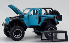 Jeep Wrangler Monster car 1:18 diecast scale model car - Big Size