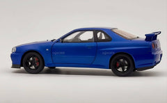 Nissan Skyline GTR R34 Fast & Furious 1:18 diecast scale model miniature car - Big Size