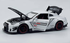 Nissan GT-R GTR R35 Schafer 1:18 diecast scale model miniature car - Big Size