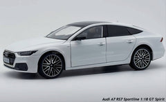 Audi A7 RS7 Sportline 1:18 GT Spirit Scale Model collectible - Big Size