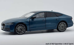 Audi A7 RS7 Sportline 1:18 GT Spirit Scale Model collectible - Big Size