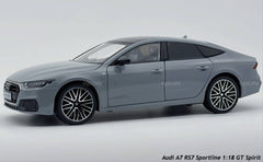 Audi A7 RS7 Sportline 1:18 GT Spirit Scale Model collectible - Big Size
