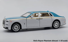 Rolls Royce Phantom VIII diecast scale miniature car - Large size