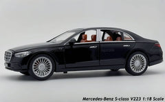 Mercedes-Benz S-class V223 1:18 Scale model car collectible - Big Size