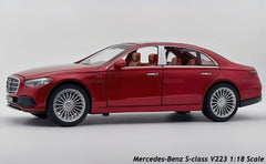 Mercedes-Benz S-class V223 1:18 Scale model car collectible - Big Size