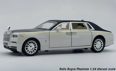 Rolls Royce Phantom VIII diecast scale miniature car - Large size