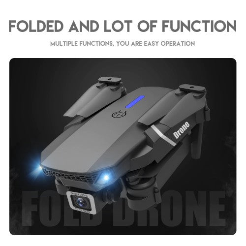 Foldable Mini Drone RC Quadrocopter With WIFI FPV Wide Angle HD Camera Helicopter Height Keeping Toys Boy Gift