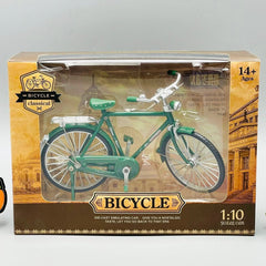 Classic Bicycle Metal Scale Model Diecast Miniature Collection with accessories