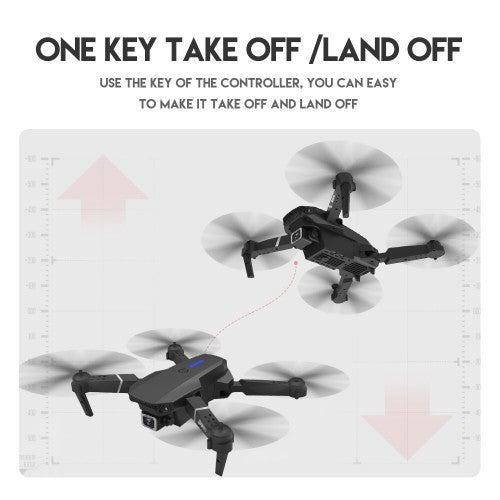 Foldable Mini Drone RC Quadrocopter With WIFI FPV Wide Angle HD Camera Helicopter Height Keeping Toys Boy Gift