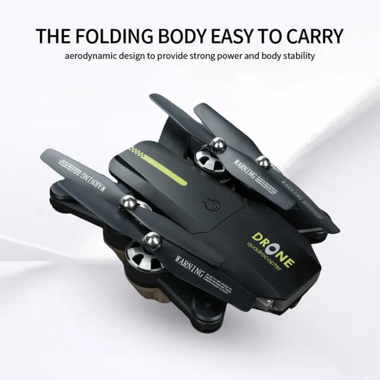 Wifi FPV Drone With 4K HD 120° Wide Angle Camera, 480P Live Video, 1000 mAh Long Flight Time, Auto Hover, Foldable RC Quadcopter for Adults
