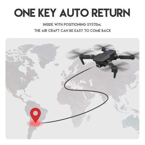 Foldable Mini Drone RC Quadrocopter With WIFI FPV Wide Angle HD Camera Helicopter Height Keeping Toys Boy Gift