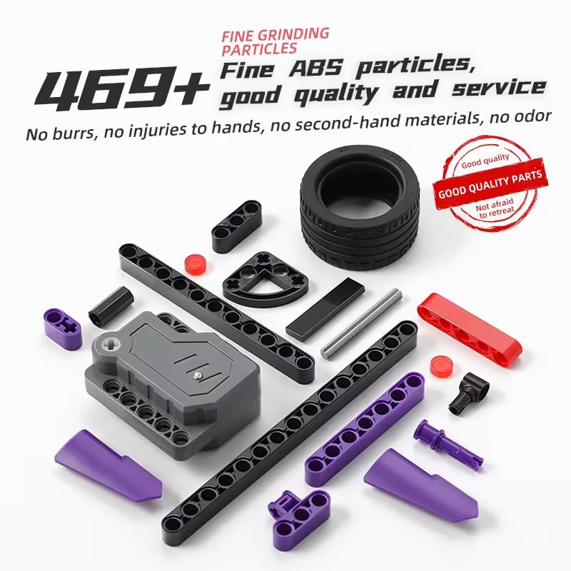 1:18 Scale Pull Back Racing Car Building Block Set