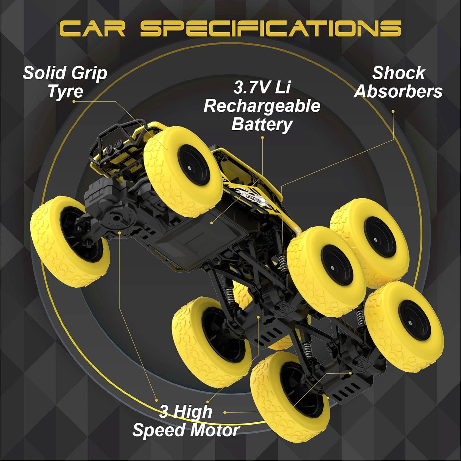MONSTER CRAWLER 8WD TRUCK