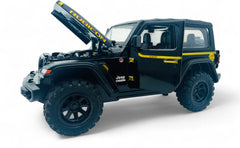 Jeep Wrangler Rubicon 3 Door 1:24 Removable Top diecast scale model car collectible