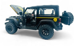 Jeep Wrangler Rubicon 3 Door 1:24 Removable Top diecast scale model car collectible